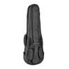 VSC-12-CG Boston  violin padded bag, 1/2, 19mm rigid padded, shaped, charcoal grey, deluxe straps, pockets