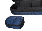 VSC-12-DB Boston  violin padded bag, 1/2, 19mm rigid padded, shaped, dark blue, deluxe straps, pockets