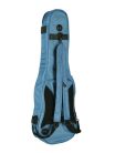 VSC-12-LB Boston  violin padded bag, 1/2, 19mm rigid padded, shaped, light blue, deluxe straps, pockets