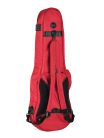 VSC-12-RD Boston  violin padded bag, 1/2, 19mm rigid padded, shaped, red, deluxe straps, pockets