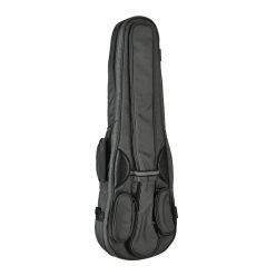   VSC-34-CG Boston  violin padded bag, 3/4, 19mm rigid padded, shaped, charcoal grey, deluxe straps, pockets