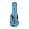 VSC-44-LB Boston  violin padded bag, 4/4, 19mm rigid padded, shaped, light blue, deluxe straps, pockets