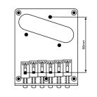 VT2M/SS/PA VegaTrem  Teletrem modern, stainless steel, plain arm