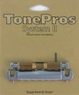 VTNA-CH TonePros  VTNA wraparound bridge, for USA guitars, chrome