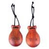 VZCA1 Valencia  teak castanets 9.80x6.55x3.05 cm