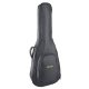 W-06.2 Boston  gig bag for acoustic guitar, 6 mm. padding, nylon, 2 straps, large pocket, black