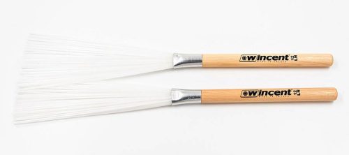 W-12LN Wincent  pair of brushes NYLONBRUSH, 1.2mm wires and 15.8mm handle