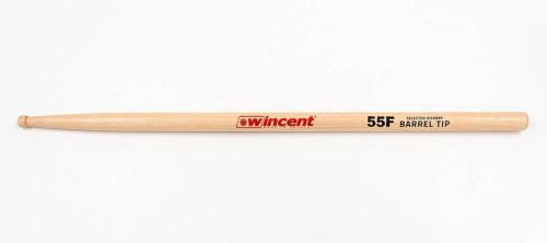 W-55FBT Wincent  pair of hickory drumsticks 55F BARREL TIP, 406 x 14.7mm