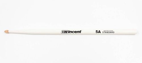 W-5ACW Wincent  pair of hickory drumsticks 5A WHITE, 406 x 14.3mm