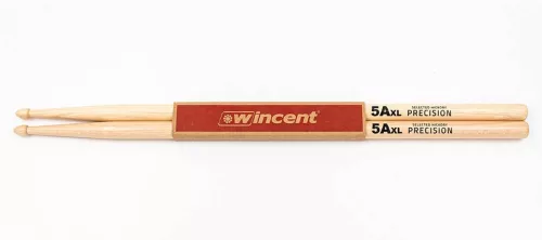 W-5AXLP Wincent  pair of hickory drumsticks 5A XL PRECISION, 420 x 14.3mm