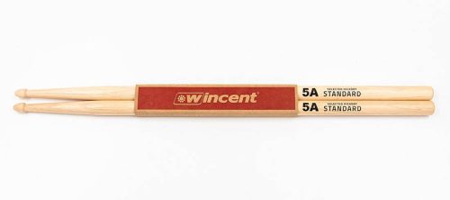 W-5A Wincent  pair of hickory drumsticks 5A, 406 x 14.3mm