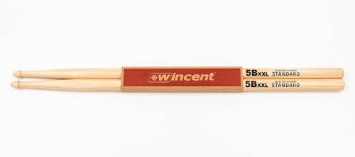 W-5BXXL Wincent  pair of hickory drumsticks 5B XXL, 433 x 15mm