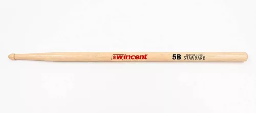 W-5B Wincent  pair of hickory drumsticks 5B, 406 x 15mm