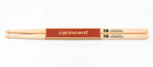 W-5B Wincent  pair of hickory drumsticks 5B, 406 x 15mm