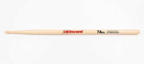 W-7AXL Wincent  pair of hickory drumsticks 7A XL, 406 x 13.6mm