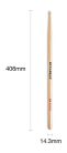 W-DB5A Wincent Dynabeat Series pair of hickory drumsticks 5A, 406 x 14.3mm (second quality)