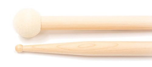 W-SD6 Wincent  maple drumstick/mallet SD6 with 32mm hard felt ball and SD2 handle