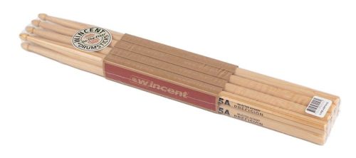 W-VP005 Wincent  limited promo pack (4 pairs) - hickory drumsticks 5A PRECISION (VF style), 406 x 14.3mm