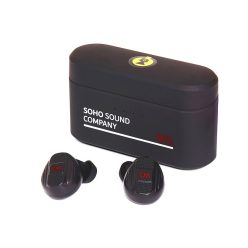   W1/BK SOHO Sound Company  TWS bluetooth earbud with powerbank, black