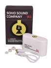 W1/WH SOHO Sound Company  TWS bluetooth earbud with powerbank, white