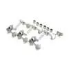 WJ-28N-CRS Wilkinson  machine heads for gutar slotted headstock, open geared, 3x left+3x right, chrome, ratio 1:19