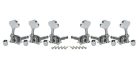 WJ-28N/CR Wilkinson  machine heads for guitar, open geared, 3x left+3x right, chrome, ratio 1:19