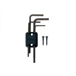   WRH-10-BK Boston  allen wrench set with holder and screws, 4 sizes, 1.5/2.0/2.5/3.0mm