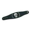 WRST-008 Gaucho  wrist strap, with white skull