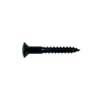 WS-04-B Boston  screw, 3,5x25mm, 12pcs, oval countersunk, black