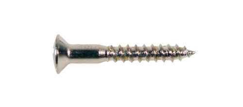 WS-04-N Boston  screw, 3,5x25mm, 12pcs, oval countersunk, nickel