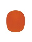 WS-10-RG Boston  windscreen balltype, standard, 5 pcs,height 68, diameter 35/65, orange