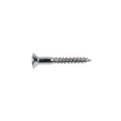   WS-14-C Boston  screw, 2,4x16mm, 12pcs, oval countersunk, for HB pu ring long, chrome