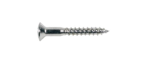 WS-14-C Boston  screw, 2,4x16mm, 12pcs, oval countersunk, for HB pu ring long, chrome