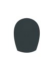 WS-20-BK Boston  windscreen small balltype, height 64, diameter 25/45, black