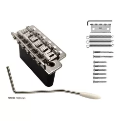  WV6/N Wilkinson  tremolo, pitch 10,8mm, with screws, zinc block, nickel