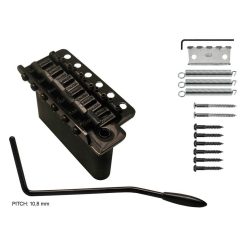   WVC/B Wilkinson  tremolo, pitch 10,8mm, with screws, zinc block, black