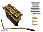 WVC/G Wilkinson  tremolo, pitch 10,8mm, with screws, zinc block, gold