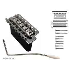   WVCS/C Wilkinson  tremolo, pitch 10,8mm, with screws, solid steel block, chrome