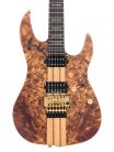 X10/NTS Sire Guitars X Series Larry Carlton alder + poplar burl neck-through electric guitar, natural satin, incl. gigbag