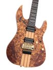 X10/NTS Sire Guitars X Series Larry Carlton alder + poplar burl neck-through electric guitar, natural satin, incl. gigbag