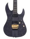 X10/TBKS Sire Guitars X Series Larry Carlton alder + poplar burl neck-through electric guitar, transparent black satin, incl. gigbag