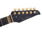 X10/TBKS Sire Guitars X Series Larry Carlton alder + poplar burl neck-through electric guitar, transparent black satin, incl. gigbag