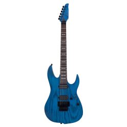   X5/TBLS Sire Guitars X Series Larry Carlton mahogany + ash electric guitar, transparent blue satin