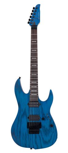 X5/TBLS Sire Guitars X Series Larry Carlton mahogany + ash electric guitar, transparent blue satin