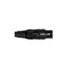 XLR-1-FVBK Boston  xlr plug, 3-pole, all black, female