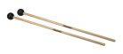 XM-1-S Hayman  xylophone mallets, 380 mm. maple handle, pair, 28 mm. hard pvc head, black