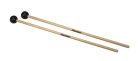 XM-1 Hayman  xylophone mallets, 380 mm. maple handle, pair, 30 mm. soft rubber head, black