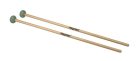 XM-14 Hayman  xylophone mallets, 365 mm. maple handle, pair, 28 mm. medium light green rubber head