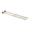 XM-17 Hayman  xylophone mallets, 365 mm. maple handle, pair, 28 mm. extra hard black rubber head