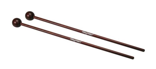 XM-5 Hayman  xylophone mallets, 380 mm. rattan handle, pair, 30 mm. hard maple head